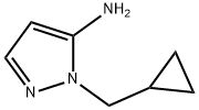 2-CYCLOPROPYLMETHYL-2H-PYRAZOL-3-YLAMINE Structure