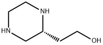 2-Piperazineethanol,(2R)-(9CI) Structure