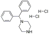 1-benzhydrylpiperazine dihydrochloride 구조식 이미지