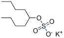 potassium nonan-5-sulfate Structure