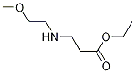 Ethyl 3-[(2-methoxyethyl)amino]propanoate Structure