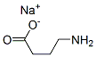 sodium 4-aminobutyrate  Structure