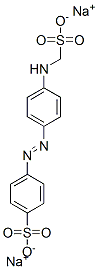 디소듐4-[[4-[(술포나토메틸)아미노]페닐]아조]벤젠술포네이트 구조식 이미지