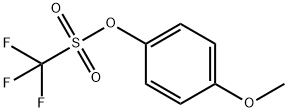 4-METHOXYPHENYL TRIFLUOROMETHANESULFONATE Structure