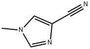 1-메틸-1H-이미다졸-4-탄소니트릴 구조식 이미지