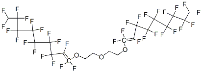 1,1'-[oxybis(ethane-1,2-diyloxy)]bis[heptadecafluorononene] Structure