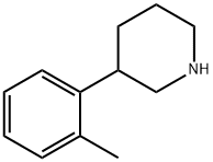 3-(2-메틸페닐)피페리딘 구조식 이미지
