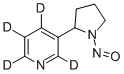 DL-N'-NITROSONORNICOTINE-2,4,5,6-D4 (PYRIDINE-D4) 구조식 이미지