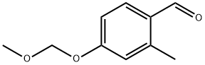 벤즈알데히드,4-(메톡시메톡시)-2-메틸-(9CI) 구조식 이미지