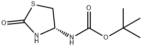 카르밤산,[(4R)-2-옥소-4-티아졸리디닐]-,1,1-디메틸에틸에스테르(9CI) 구조식 이미지