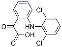 2-(2,6-Dichloroanilino)-Phenylglyoxylic acid 구조식 이미지