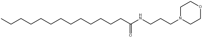 N-(3-morpholinopropyl)myristamide 구조식 이미지
