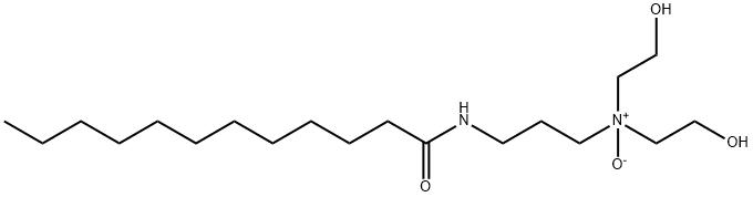 N-[3-[bis(2-hydroxyethyl)amino]propyl]dodecanamide N-oxide Structure