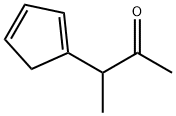 2-Butanone, 3-(1,3-cyclopentadien-1-yl)- (9CI) 구조식 이미지