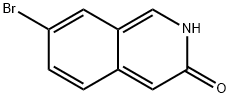 7-Bromo-3-hydroxyisoquinoline Structure