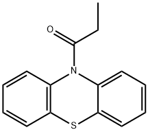 10-propionylphenothiazine 구조식 이미지