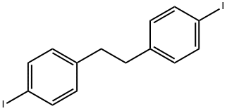 1-요오도-4-[2-(4-요오도페닐)에틸]벤젠 구조식 이미지