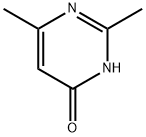 4-히드록시-2,6-디메틸피리미딘 구조식 이미지
