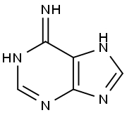 6H-Purin-6-imine, 1,7-dihydro- (9CI) Structure