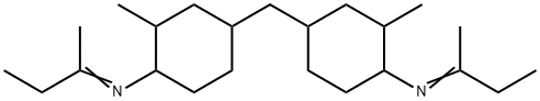 4,4'-메틸렌비스[2-메틸-N-(1-메틸프로필리덴)사이클로헥실아민] 구조식 이미지