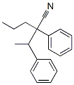 2-페닐-2-(1-페닐에틸)펜탄니트릴 구조식 이미지