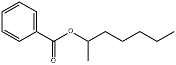 heptan-2-yl benzoate Structure