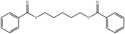 1,5-Pentandiyldibenzoat 구조식 이미지