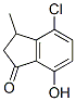 4-chloro-7-hydroxy-3-methyl-2,3-dihydroinden-1-one 구조식 이미지