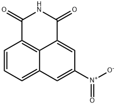 5-NITRO-1H-BENZO[DE]ISOQUINOLINE-1,3(2H)-DIONE 구조식 이미지
