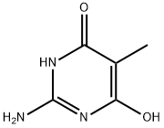 2-amino-6-hydroxy-5-methyl-1H-pyrimidin-4-one  구조식 이미지