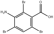 3-AMINO-2,4,6-TRIBROMOBENZOIC ACID Structure
