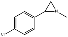 1-methyl-2-(4-chlorophenyl)aziridine Structure