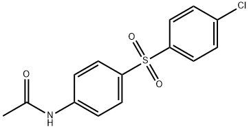 N-[4-(4-CHLORO-BENZENESULFONYL)-PHENYL]-ACETAMIDE Structure