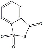 3H-1,2-Benzodithiol-3-one-1,1-dioxide Structure