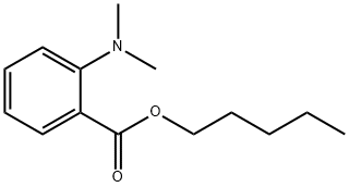 펜틸2-(디메틸아미노)벤조에이트 구조식 이미지