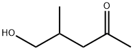 2-Pentanone, 5-hydroxy-4-methyl- (9CI) 구조식 이미지