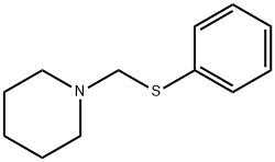 1-[(PHENYLTHIO)METHYL]PIPERIDINE 구조식 이미지