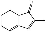 1H-Inden-1-one, 5,6,7,7a-tetrahydro-2-methyl- (9CI) 구조식 이미지