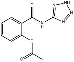 Benzamide, 2-(acetyloxy)-N-1H-tetrazol-5-yl- (9CI) 구조식 이미지