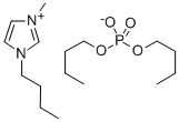 1-Butyl-3-methylimidazolium  dibutyl  phosphate Structure