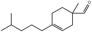 1-메틸-4-(4-메틸펜틸)-3-사이클로헥센-1-카복스알데하이드 구조식 이미지