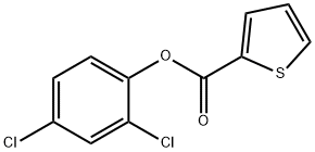 (2,4-dichlorophenyl) thiophene-2-carboxylate Structure