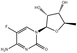 5'-Deoxy-5-fluorocytidine 구조식 이미지