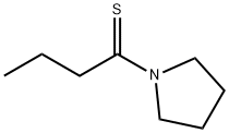 피롤리딘,1-(1-티옥소부틸)-(9CI) 구조식 이미지