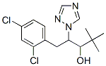 alpha-tert-butyl-beta-[(2,4-dichlorophenyl)methyl]-1H-1,2,4-triazol-1-ethanol Structure