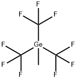 Methyltris(trifluoromethyl)germane Structure