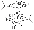 BIS(ISOPROPYLCYCLOPENTADIENYL)HAFNIUM DICHLORIDE Structure