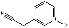 (1-OXY-PYRIDIN-3-YL)-ACETONITRILE Structure