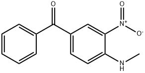 4-(methylamino)-3-nitrophenyl phenyl ketone 구조식 이미지