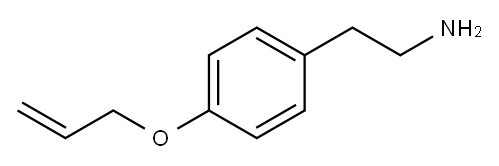 Benzeneethanamine, 4-(2-propenyloxy)- (9CI) 구조식 이미지